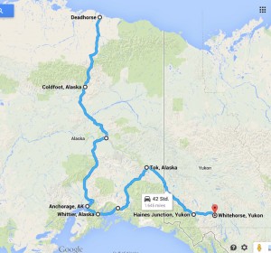 Route 3.9. bis 11.9.